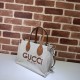 Replica Borsa tote mini Gucci con stampa Gucci 772144 Marrone