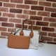 Replica Borsa tote mini Gucci con stampa Gucci 772144 Marrone
