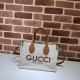 Replica Borsa tote mini Gucci con stampa Gucci 772144 Marrone