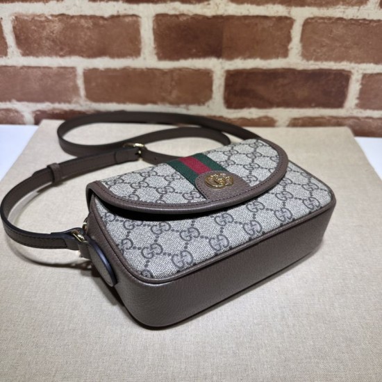 Replica Borsa a tracolla Gucci Ophidia GG Mini 772239 Marrone Replica Borsa a tracolla Gucci Ophidia GG Mini 772239 Marrone