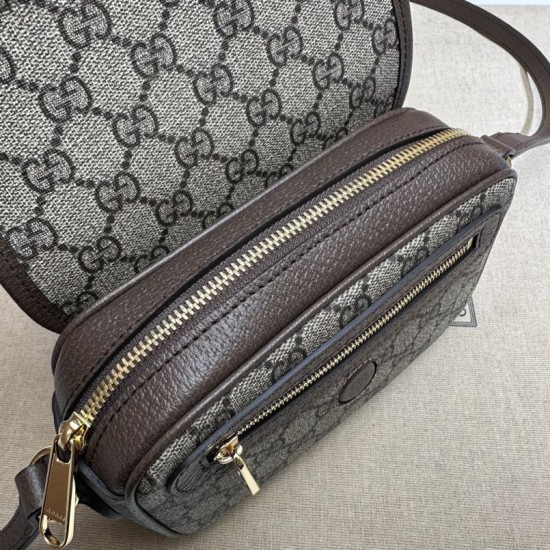 Replica Borsa a tracolla Gucci Ophidia GG Mini 772239 Marrone Replica Borsa a tracolla Gucci Ophidia GG Mini 772239 Marrone