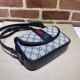 Replica Borsa a tracolla Gucci Ophidia GG Mini 772239 Blu