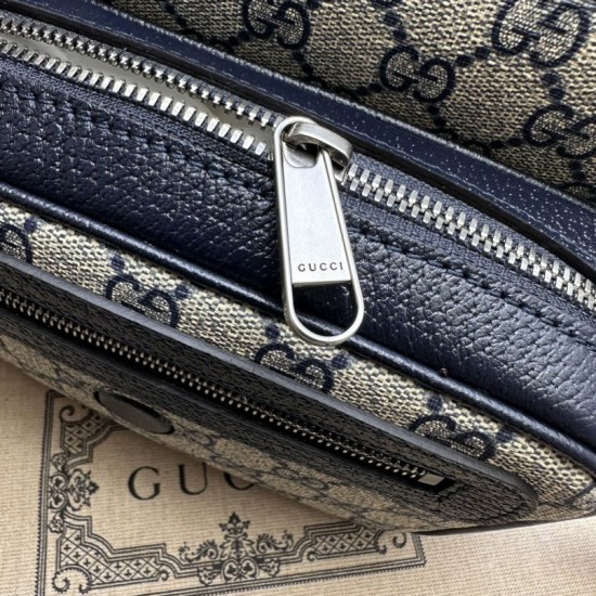 Replica Borsa a tracolla Gucci Ophidia GG Mini 772239 Blu