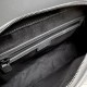 Replica Borsa a tracolla Gucci effetto gomma GG 775097 Nera