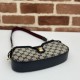 Replica Borsa a tracolla mini Gucci Moon Side 786015 Nera