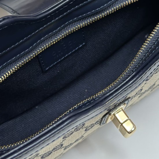 Replica Borsa a tracolla mini Gucci Moon Side 786015 Nera