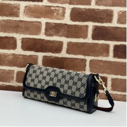 Replica Borsa a tracolla piccola Gucci Luce 786027 Blu