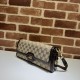 Replica Borsa a tracolla piccola Gucci Luce 786027 Marrone