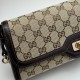 Replica Borsa a tracolla piccola Gucci Luce 786027 Marrone
