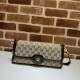 Replica Borsa a tracolla piccola Gucci Luce 786027 Marrone
