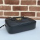 Replica Borsa piccola con manico superiore Gucci GG Marmont 795199 Nera