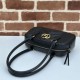 Replica Borsa piccola con manico superiore Gucci GG Marmont 795199 Nera