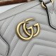 Replica Borsa piccola con manico superiore Gucci GG Marmont 795199 Bianca Replica Borsa piccola con manico superiore Gucci GG Marmont 795199 Bianca