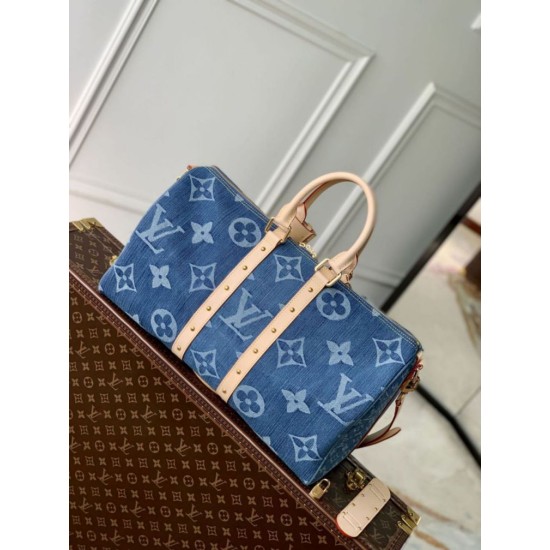 Replica Louis Vuitton Keepall Bandoulière 45 LV Borsone M24315 Replica Louis Vuitton Keepall Bandoulière 45 LV Borsone M24315