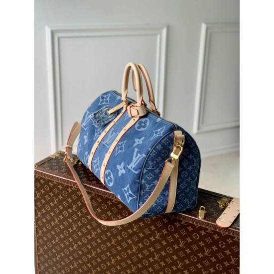 Replica Louis Vuitton Keepall Bandoulière 45 LV Borsone M24315 Replica Louis Vuitton Keepall Bandoulière 45 LV Borsone M24315