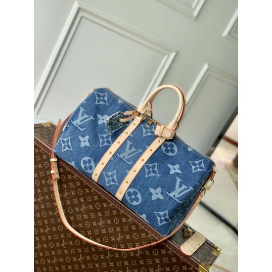 Replica Louis Vuitton Keepall Bandoulière 45 LV Borsone M24315 Replica Louis Vuitton Keepall Bandoulière 45 LV Borsone M24315