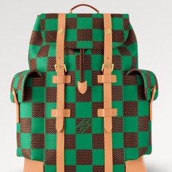 Replica Louis Vuitton Christopher MM Men Zaino Uomo M25240 La giocosa tela Damier Pop di Williams