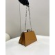 Replica Borsa Fendi Fendi Peekaboo Cut Petite Media Bianca