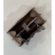 Replica Borsa Fendi Fendi Peekaboo Cut Petite Media Bianca