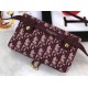 Replica Marsupio Dior Bordeaux Oblique