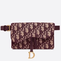Replica Marsupio Dior Bordeaux Oblique