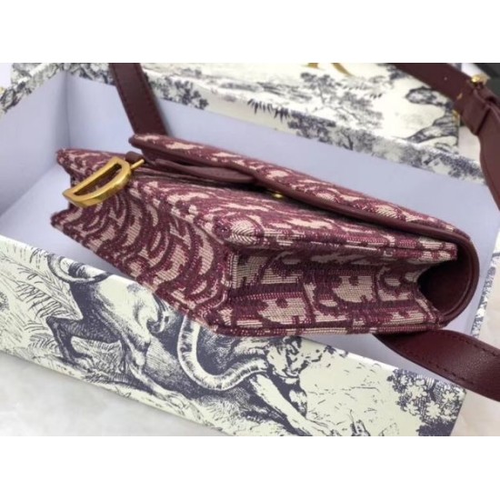 Replica Marsupio Dior Bordeaux Oblique