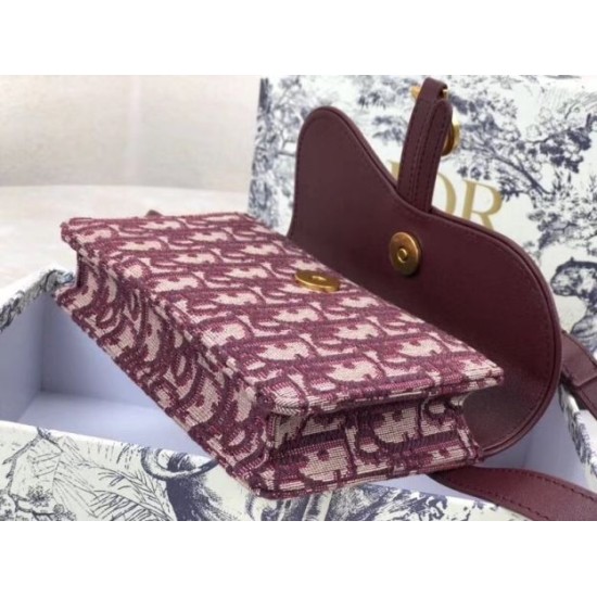 Replica Marsupio Dior Bordeaux Oblique