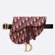 Replica Marsupio Dior Saddle Tela bordeaux obliqua