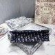 Replica Dior Mini Book Tote Borsa Dior Oblique Canvas Blu
