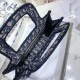 Replica Dior Mini Book Tote Borsa Dior Oblique Canvas Blu