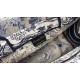 Replica Borsa tote Dior piccola a libro Toile De Jouy con motivo tela blu