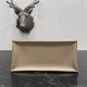 Replica Borsa Dior Media Book Tote con tracolla Borsa Dior Macrocannage Beige