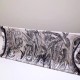 Replica Borsa Dior Book Tote Toile de Jouy Carnivora Motivo Grigio