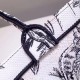 Replica Borsa Dior Book Tote Toile de Jouy Carnivora Motivo Grigio