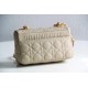 Replica Borsa Caro piccola Dior in pelle di vitello Cannage Beige
