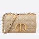 Replica Borsa Caro piccola Dior in pelle di vitello Cannage Beige