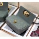 Replica Borsa Dior Piccola Caro In Pelle Di Vitello Cannage Grigia