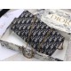 Replica Pochette Dior Su Catena Obliqua Tela Blu