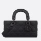 Replica Borsa piccola Dior Lady D-Joy Nero ultra opaco