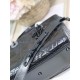 Replica Dior Medium Lady D-Sire Borsa My ABCDior Dior stropicciata nera