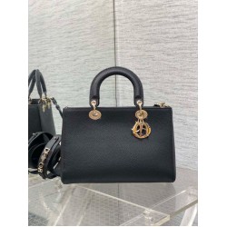 Replica Dior Medium Lady D-Sire Borsa My ABCDior Dior Nera