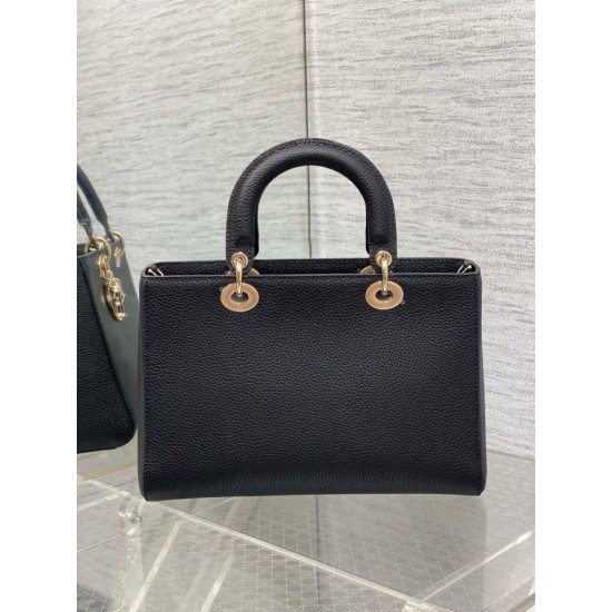 Replica Dior Medium Lady D-Sire Borsa My ABCDior Dior Nera