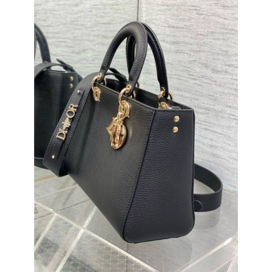Replica Dior Medium Lady D-Sire Borsa My ABCDior Dior Nera