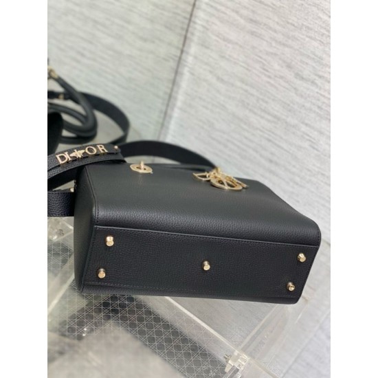 Replica Dior Medium Lady D-Sire Borsa My ABCDior Dior Nera