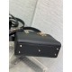 Replica Dior Medium Lady D-Sire Borsa My ABCDior Dior Nera