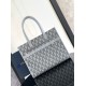Replica Borsa tote Dior Safari CD Diamond Tela Grigia