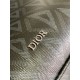 Replica Borsa tote Dior Safari CD Diamond Tela Nera