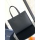 Replica Borsa tote Dior Safari Pelle di vitello granulata Nera