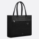 Replica Borsa tote Dior Safari Pelle di vitello granulata Nera