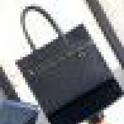 Replica Borsa tote Dior Safari Dior Oblique jacquard nera